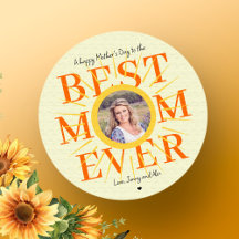 Meilleure maman que jamais photo personnalisée Fêt