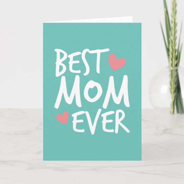 Carte Meilleure maman qui soit Jour de la fête des mères (Devant)