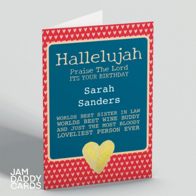 Carte Meilleure Soeur En Droit Anniversaire (Créateur téléchargé)