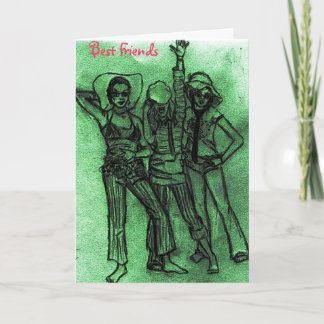 Carte Meilleurs amis