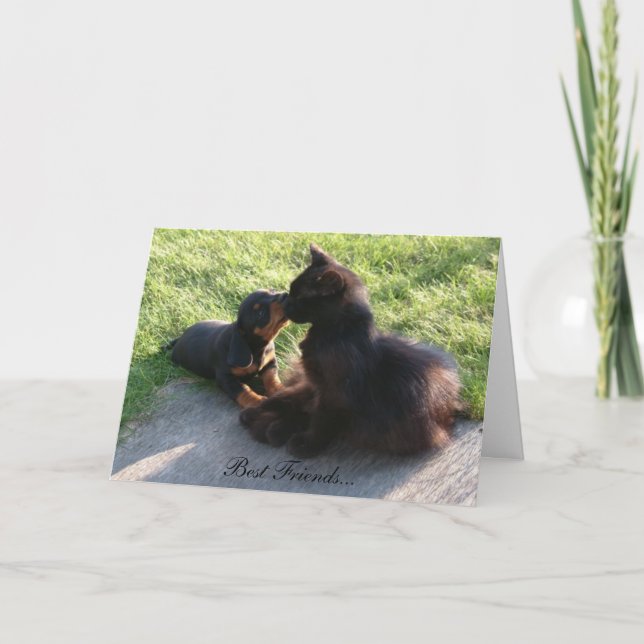 Carte Meilleurs amis (Devant)