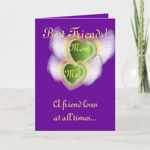 Carte Meilleurs amis ! , -Personnaliser de maman