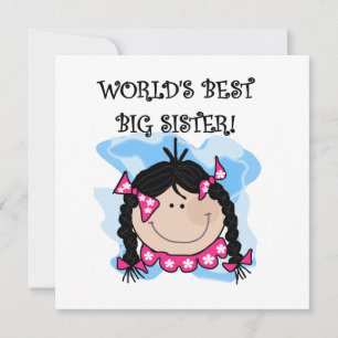 Carte Meilleurs cadeaux de grandes soeurs au monde des c