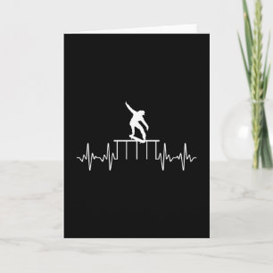 Carte Meilleurs Cadeaux de Patineur Art de Patineur pour