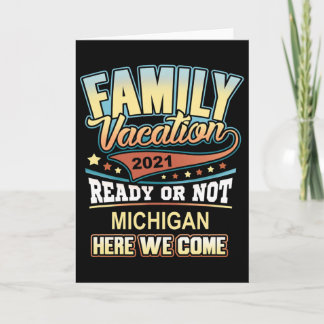 Carte Meilleurs souvenirs de vacances en famille dans le