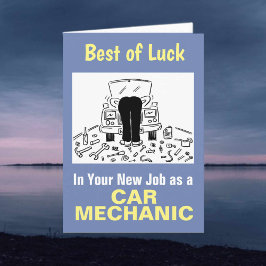 Carte Meilleurs voeux dans votre nouveau travail comme m