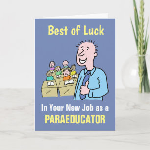 Carte Meilleurs voeux dans votre nouveau travail en tant