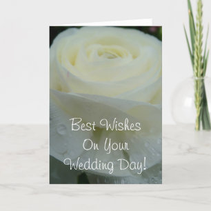Carte Meilleurs voeux le jour de votre mariage