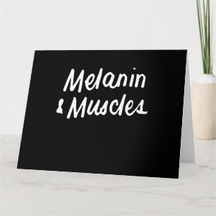 Carte Melanin And Muscles Black Is Beautiful Workout Gym