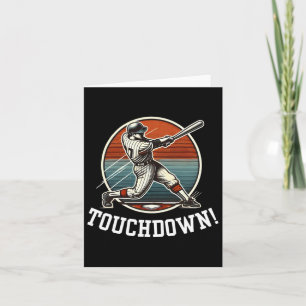 Carte Mêlée de sports Touchdown Homerun Football Basebal