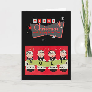 Carte Mélodies du milieu du siècle : Noel Choir Boys Noë