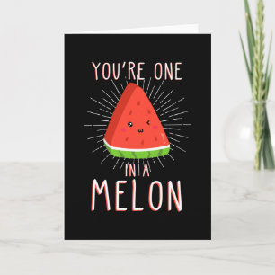 Carte Melon Dit Funny Watermelon
