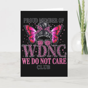 Carte Membre fier du club Wdnc We Do Not Care