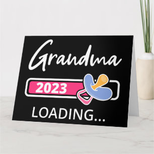 Carte Mémé 2023 Chargement I - Promue Grand-mère