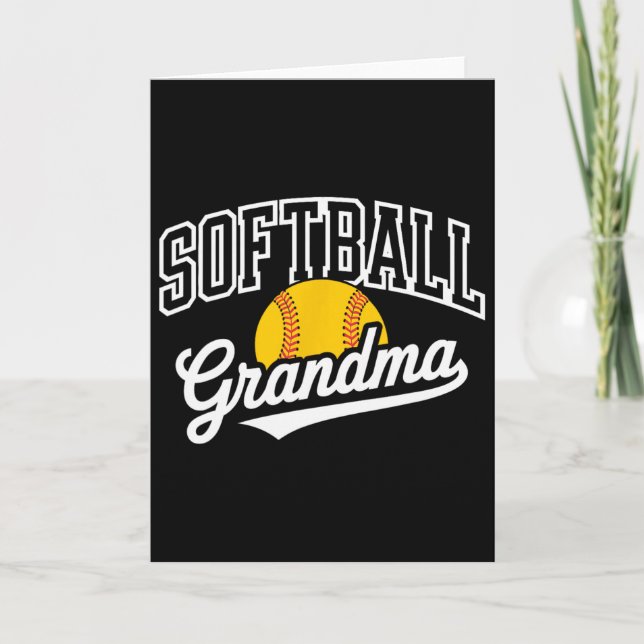 Carte Mémé de softball _1  (Devant)