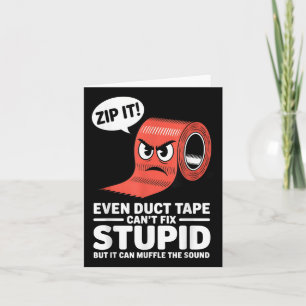 Carte Même Les Bandes De Bande De Duct Peuvent Fixer Stu
