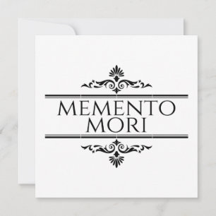 Carte Memento Mori
