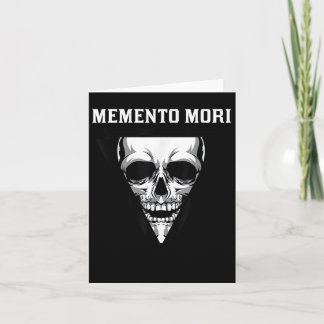 Carte Memento Mori Mortalité Stoïque Philosophie de stoï