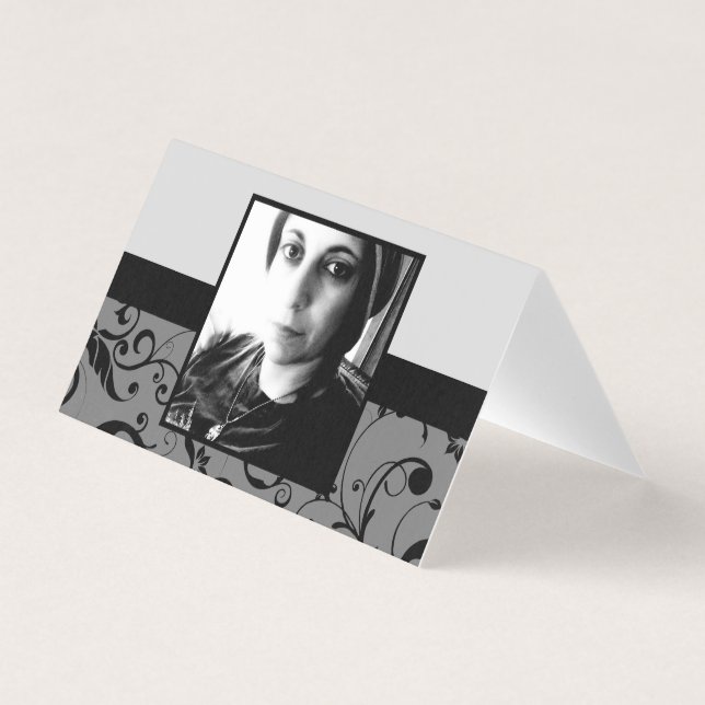 carte mémoire pliée damask professionnelle (Front)