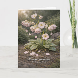 Carte Memoria Evanescens – La Fleur Botanique Forgetful