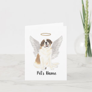 Carte Mémorial Sympathique de Saint-Bernard personnalisé