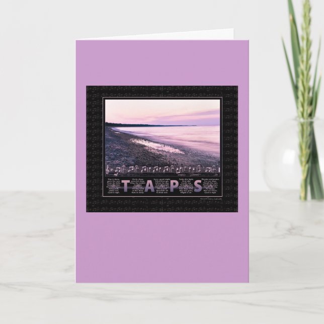 Carte Mémorial Taps (Devant)