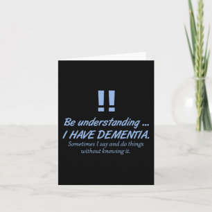Carte Mens Démence Alzheimer Guerrier Patients Cerveau D