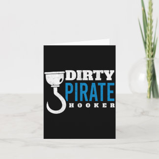 Carte Mens dirty pirate freebooter caribbean sea thief