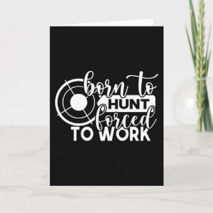 Carte Mens T Shirt Funny Chasse Deer Hunter Cadeau