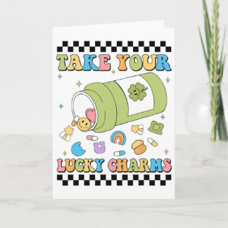 Carte Mental Awareness Take Your Lucky Charm Pills Healt