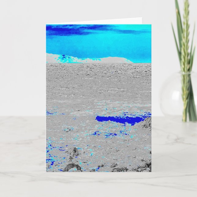 Carte mer bleue (Devant)