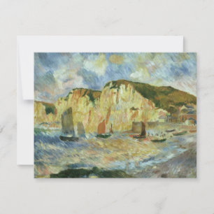 Carte Mer et Falaises par Pierre Renoir, Vintage Fine Ar