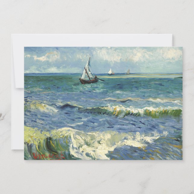 Carte Mer | Vincent van Gogh (Devant)