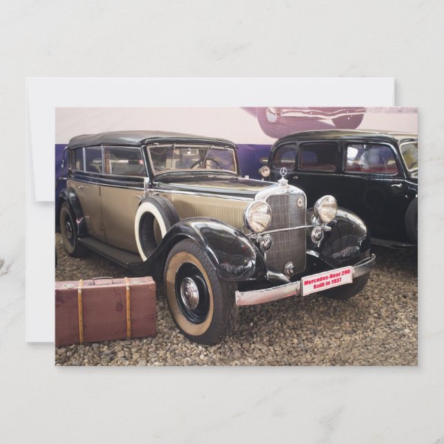 Carte Mercedes-Benz 290 (Devant)