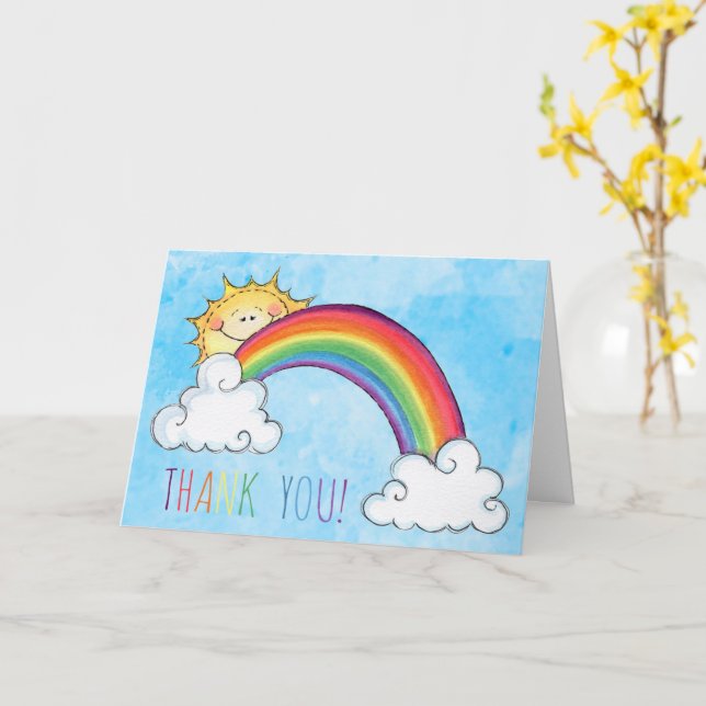 Carte Merci (Fleur jaune)