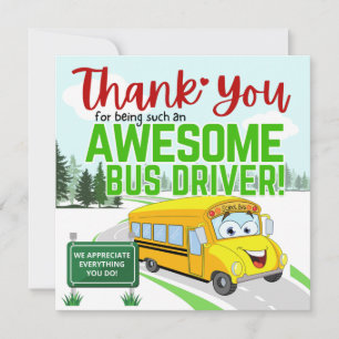 Carte Merci Awome Bus Driver