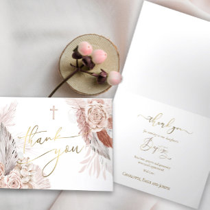 Carte Merci Baptême