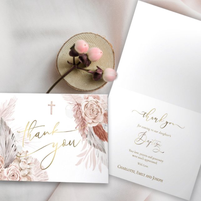 Carte Merci Baptême (Créateur téléchargé)