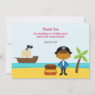 Carte Merci Capitaine Pirate