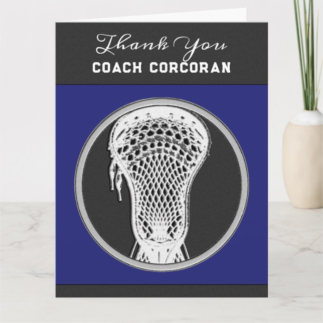 Carte Merci Coach Lacrosse (Devant)