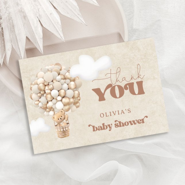 Carte Merci d'attente de l'ours en peluche (Créateur téléchargé)