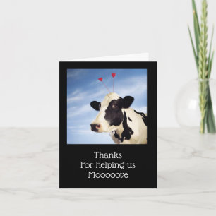 Carte Merci de nous aider à avancer