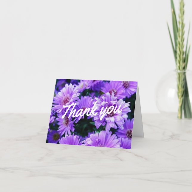 Carte Merci de passion pourpre (Devant)