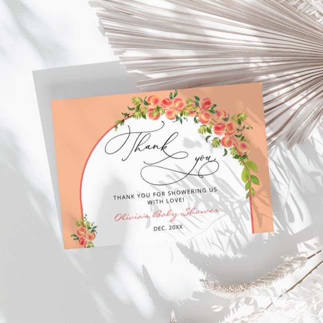 Carte Merci de petit Baby shower doux (Créateur téléchargé)