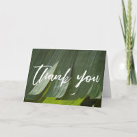 Merci d'écriture décontractée, feuille de banane p