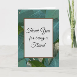 Carte Merci d'être un ami