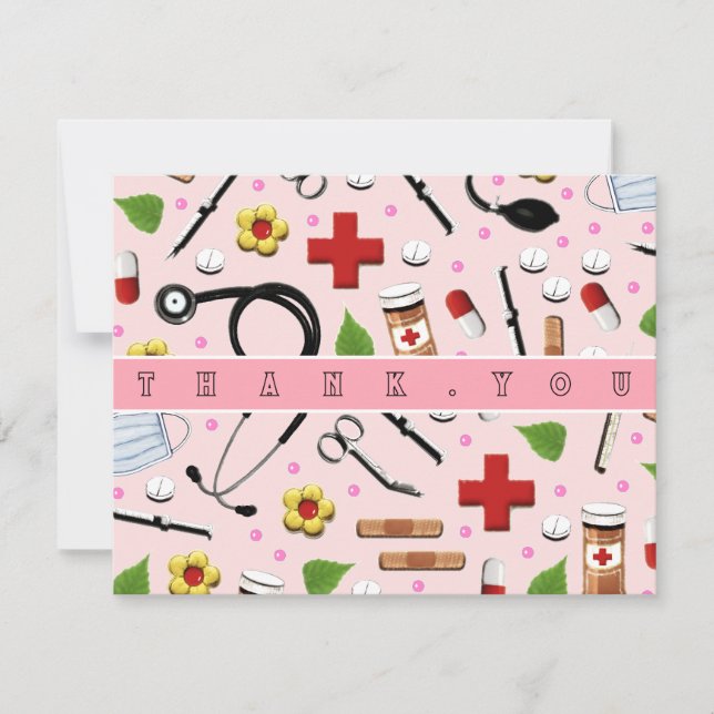 Carte Merci docteur (Devant)