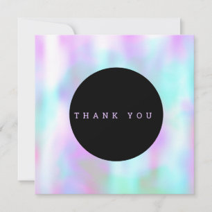 Carte Merci en marbre d'encre liquide Trippy