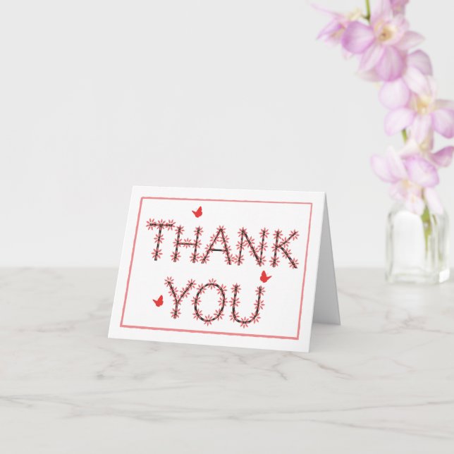 Carte Merci Fleur Gai N'Importe Quelle Occasion (Orchidée)