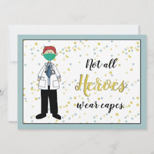 Carte Merci Homme Docteur